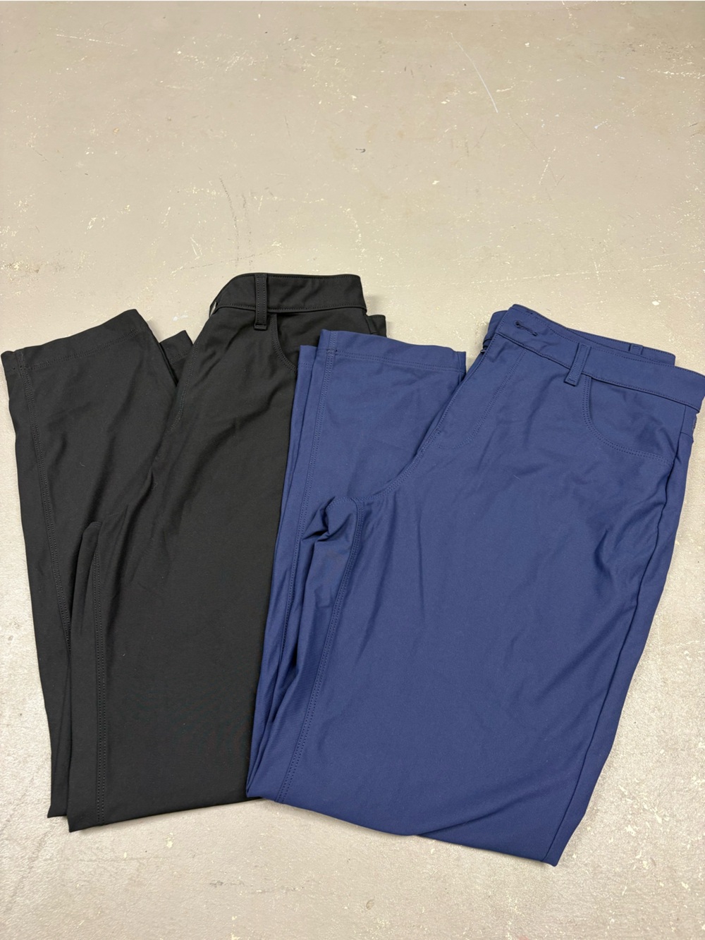 Fabletics Athletic Pants Blue & Black Bundle of 2 Mens 32x32